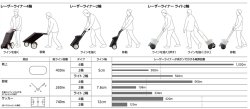 画像3: レーザーライナー4輪 (陸上用5cm/サッカー用12cm)