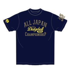 画像1: 第35回夏の全国小学生ドッジボール選手権全国大会 出場チーム名入Tシャツ