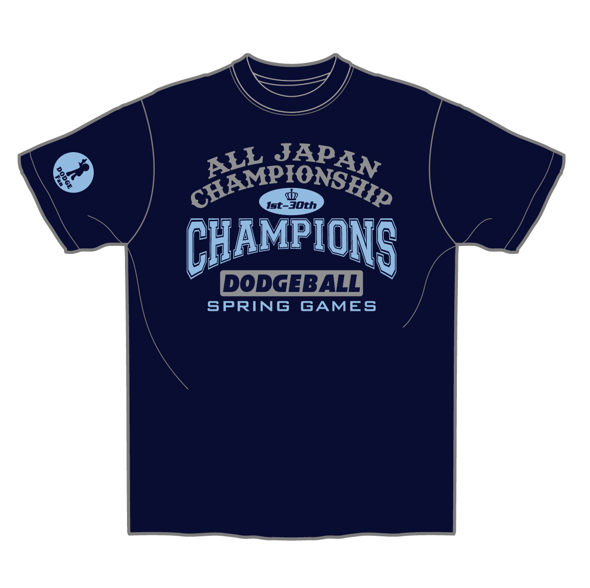 【30回記念企画】春の全国大会歴代優勝チーム名入Tシャツ