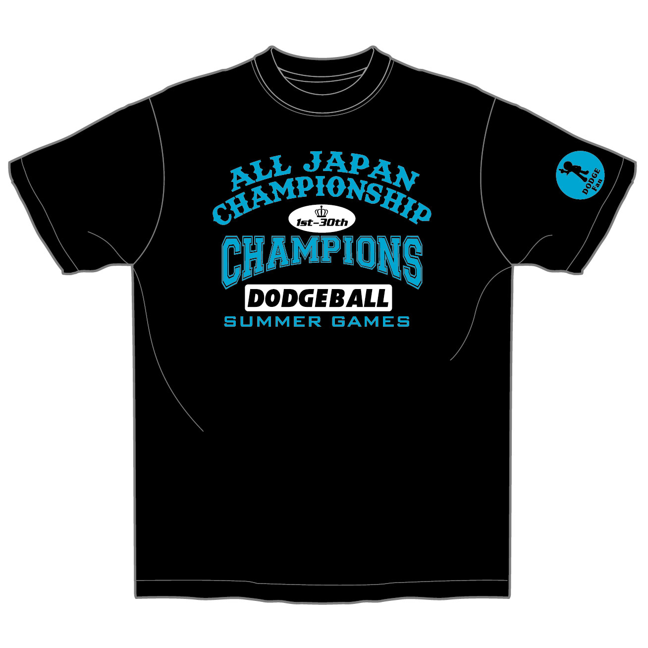 【30回記念企画】夏の全国大会歴代優勝チーム名入Tシャツ